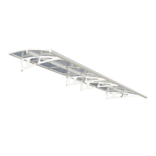 Palram - Canopia 4 x 15 in. Bordeaux 2230 Door Awning Kit HG9584 - main